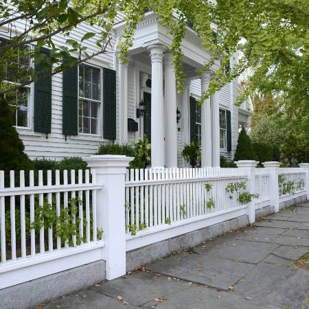 vinyl picket fence bucks county pennsylvania