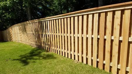 wood fence installation in bucks county  pa