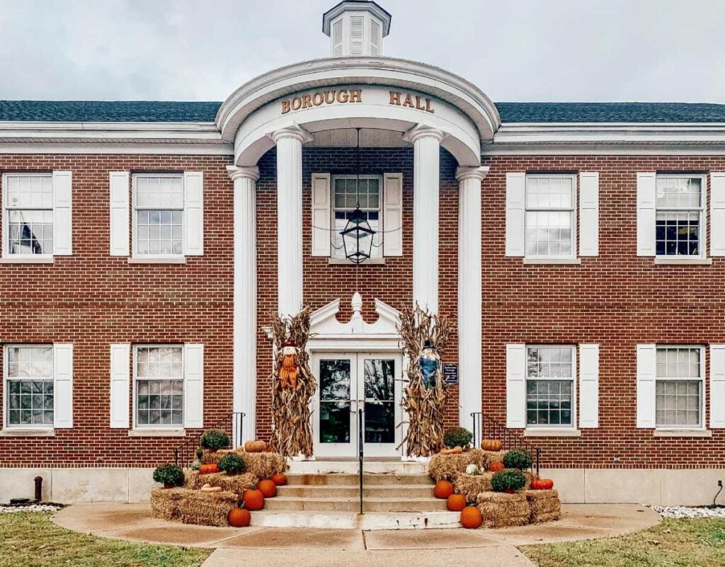 Borough Hall for Quakertown Borough in Bucks County, PA 